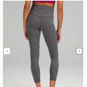 NWOT LULULEMON Align™ High-Rise Pant 25" Heather Gray